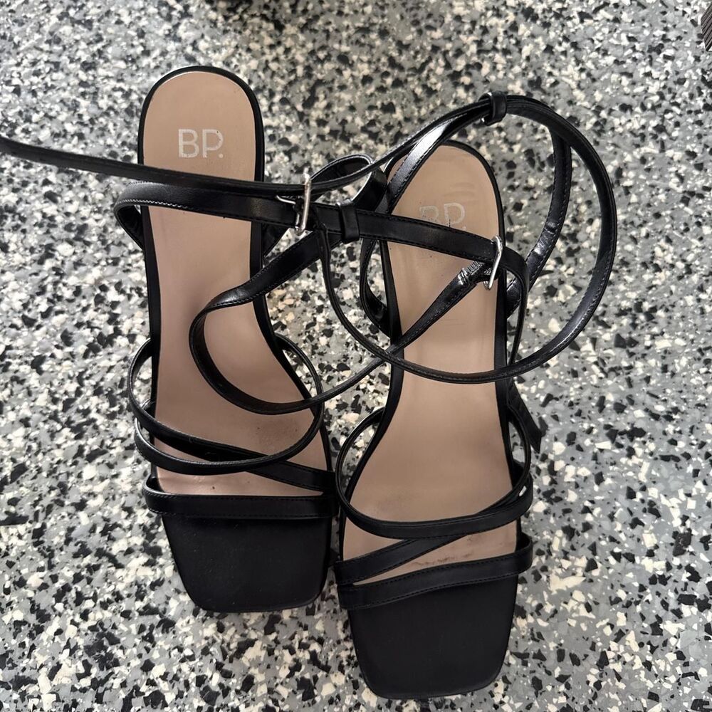 Bp Women's Black Sandals